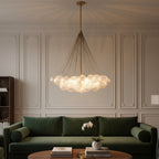 Haze Glass Bubble Chandelier