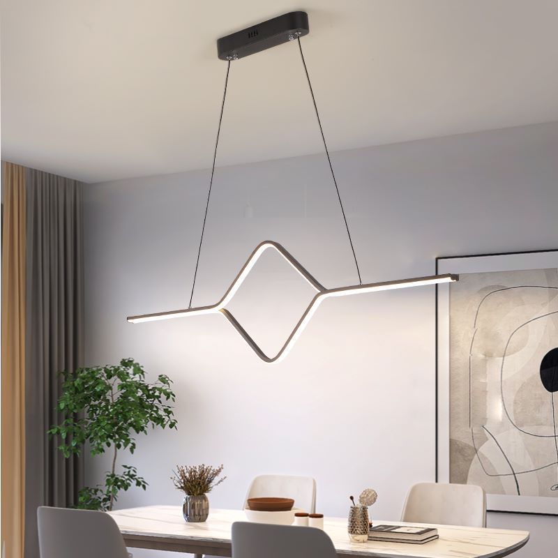 Arisha Modern Linear Square Pendant Light