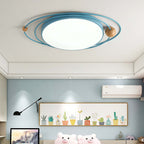 Arisha Modern Ceiling Light LED Wood Living Room