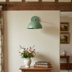 Chroma Minimalist Metal  Dome Sconce