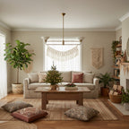 Tallow Modern 2 Light Linear Chandelier  Dining Room