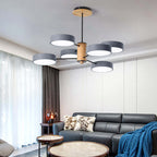 Arisha Art Deco Pendant Light Wood