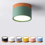 Valentina Modern Cylindrical /Acrylic Flush Mount Ceiling Light Hallway