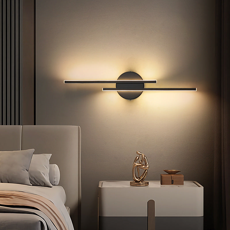 Arisha Modern Nordic Linear LED Indoor Wall Lamp Silikon Bedroom Living Room