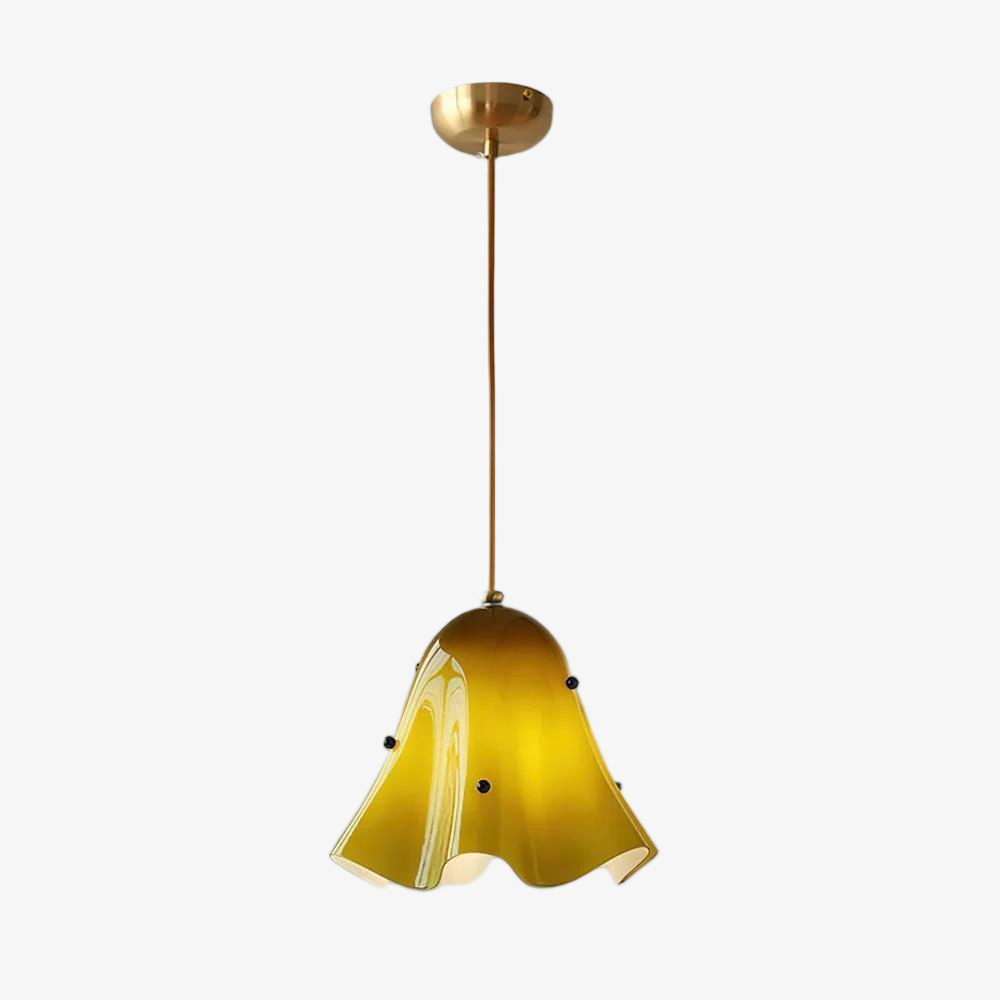 Musa Artistic Glass Modern Bloom Inspired Ceiling Lamp