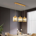 Arisha Modern Cluster Cylinder Glass Pendant Light
