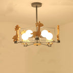 Arisha Giraffes LED Flush Mount Ceiling Light