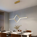 Arisha Modern Linear Square Pendant Light