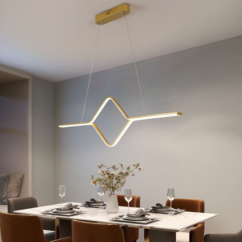 Arisha Modern Linear Square Pendant Light