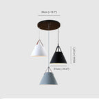 Arisha Pedant Light Cluster, 3 Color