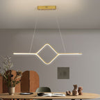 Arisha Modern Linear Square Pendant Light