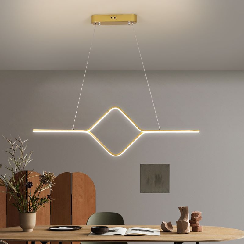 Arisha Modern Linear Square Pendant Light