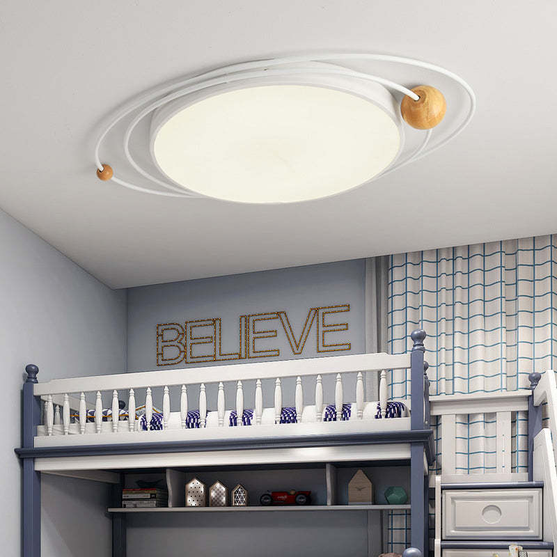 Arisha Modern Ceiling Light LED Wood Living Room