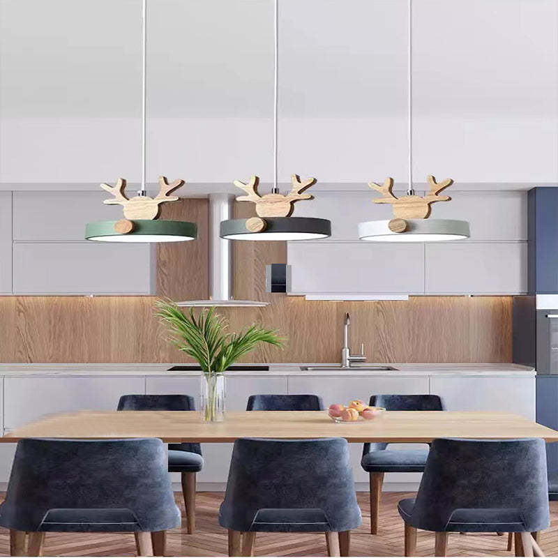 Valentina Deer Cluster Pendant Light 3 Color, 1/3 Heads
