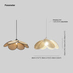 Ritta Willow Weave Rattan Pendant Light