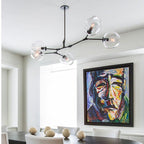 Valentina Nordic Modern Glass Pendant Light Bubble - Letslighting