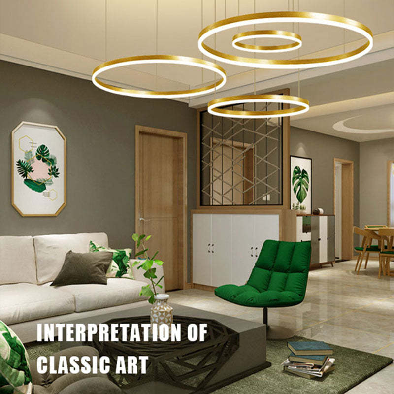 Arisha Modern Pendant Light Tir-Circle - image 9