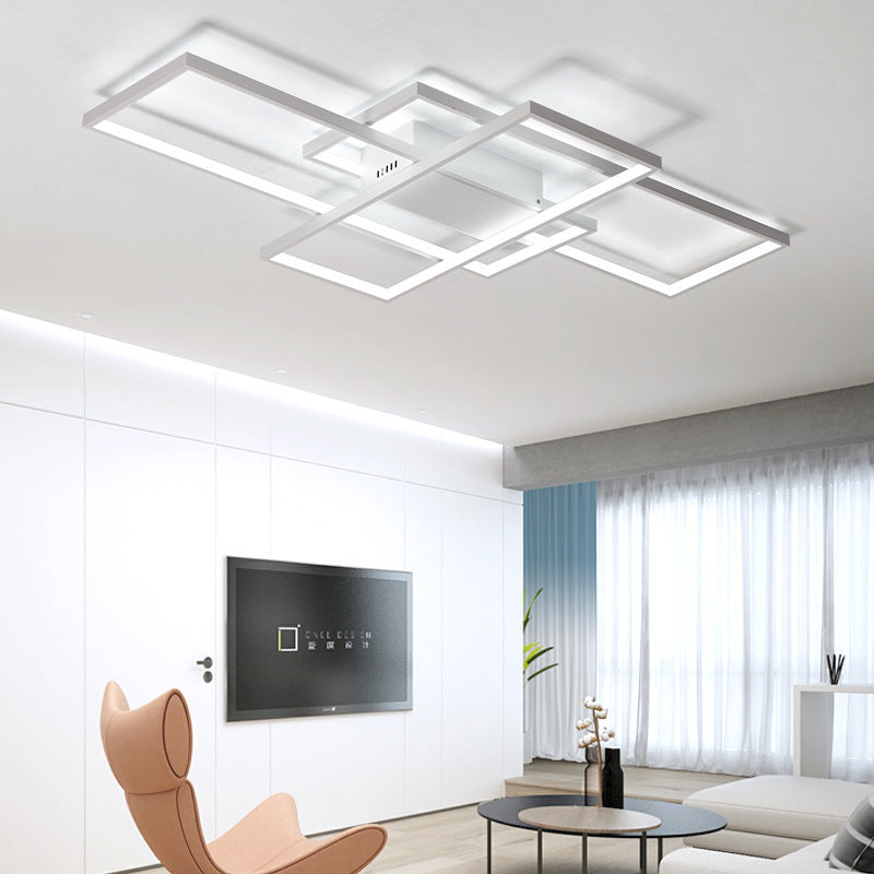 Arisha Modern Multi Rectangular Flush Mount Ceiling Light