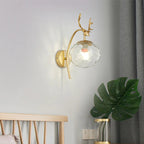 Valentina Modern Art Deer Bedside LED Indoor Wall Lamp Glass Living Room Bed Room Dining Room