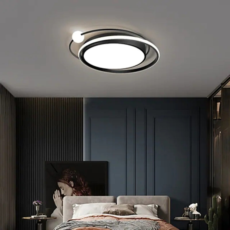 Arisha Modern Multi Orbit Flush Mount Ceiling Light
