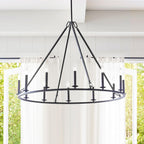 Lodge Chandelier Metal