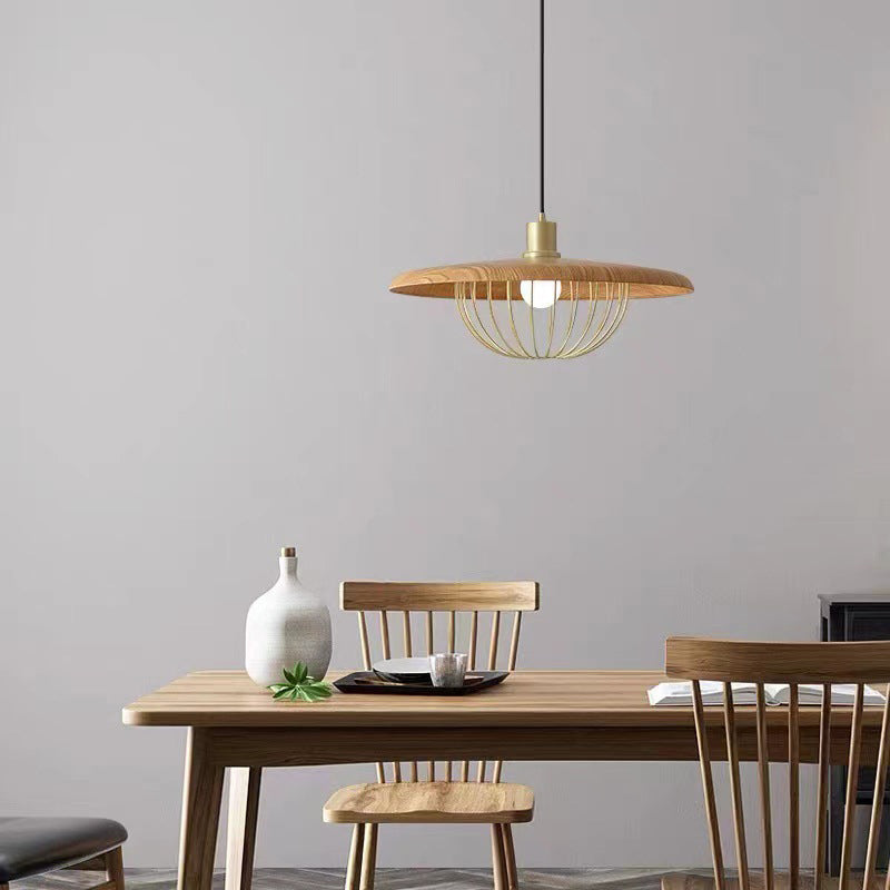 Arisha Modern Nordic Sutle Pendant Light Wood