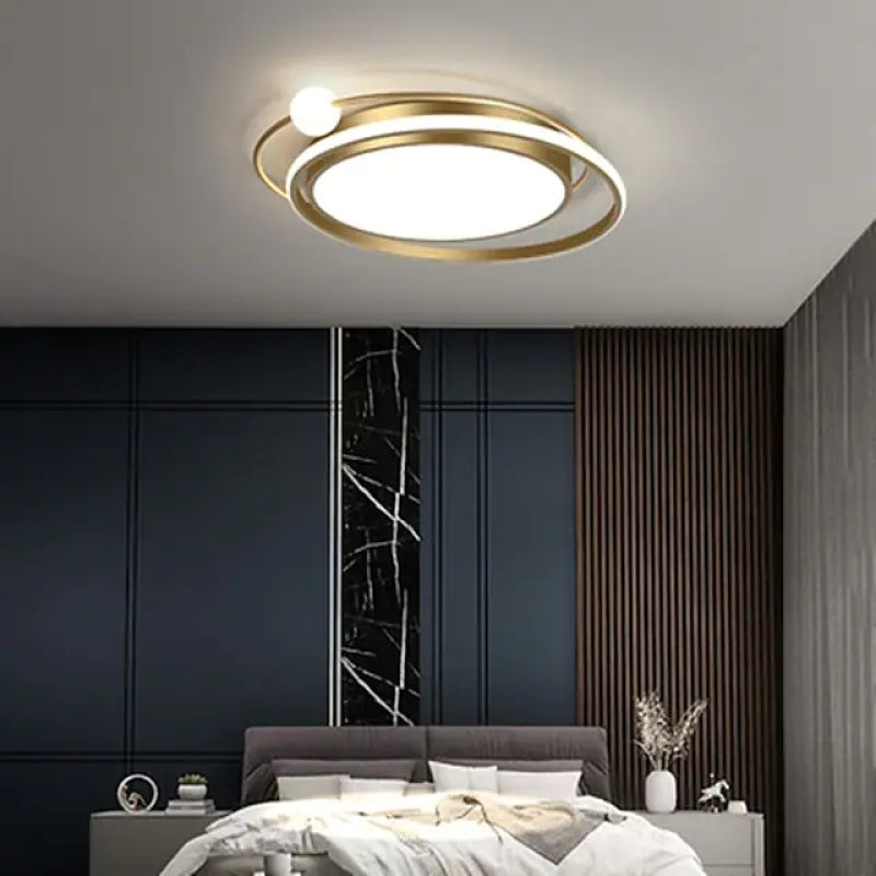 Arisha Modern Multi Orbit Flush Mount Ceiling Light