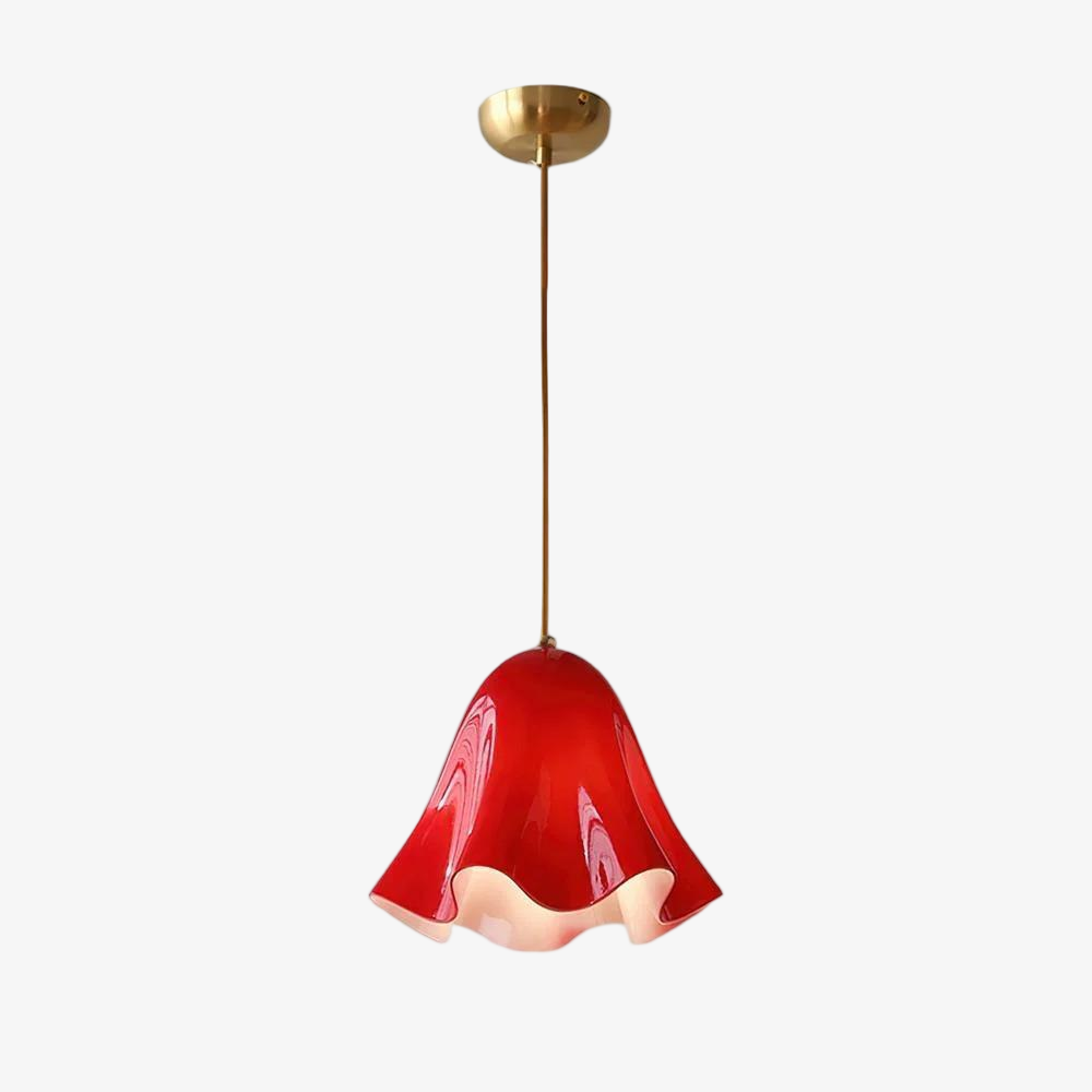 Musa Artistic Glass Modern Bloom Inspired Ceiling Lamp