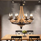 Epoch Antique LED Pendant Light Rope Bar