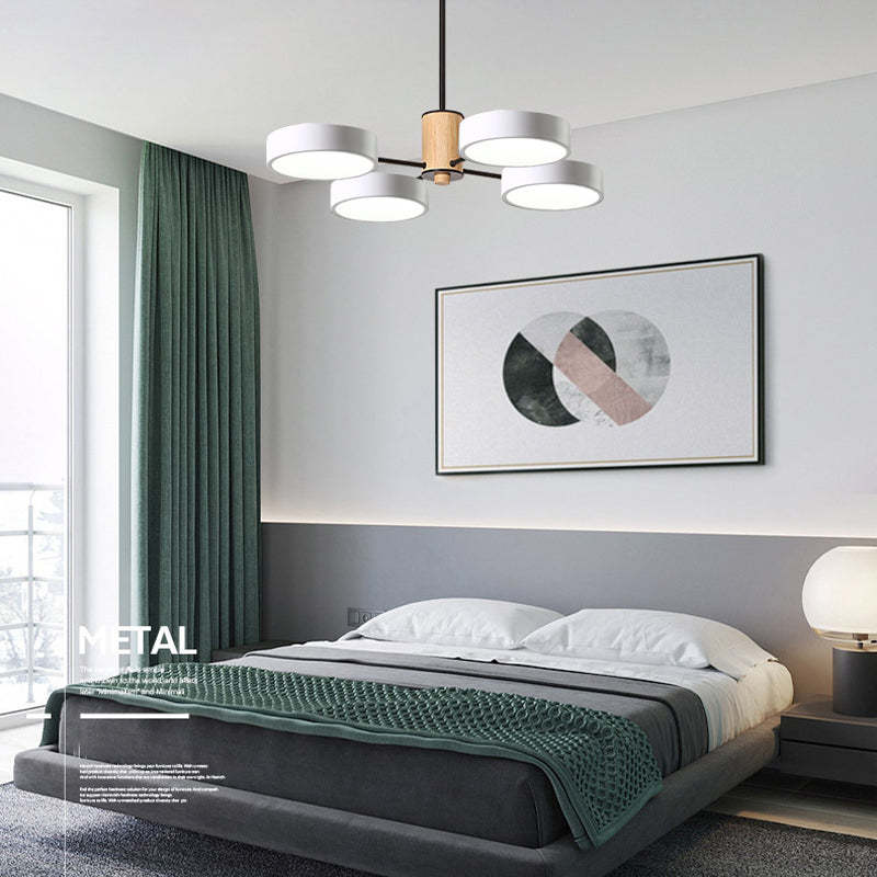 Arisha Art Deco Pendant Light Wood