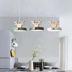 Valentina Deer Cluster Pendant Light 3 Color, 1/3 Heads