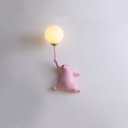 Aria Wall Reading Lamp Bear Balloon Children Bedroom/Bedside/Study