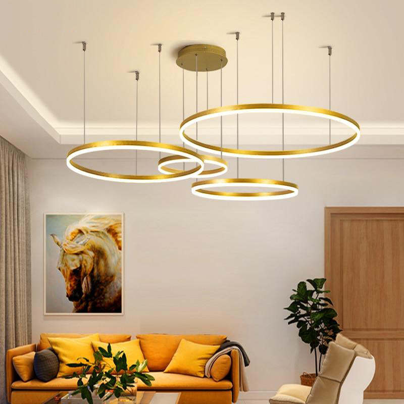 Arisha Modern Pendant Light Tir-Circle - image 8