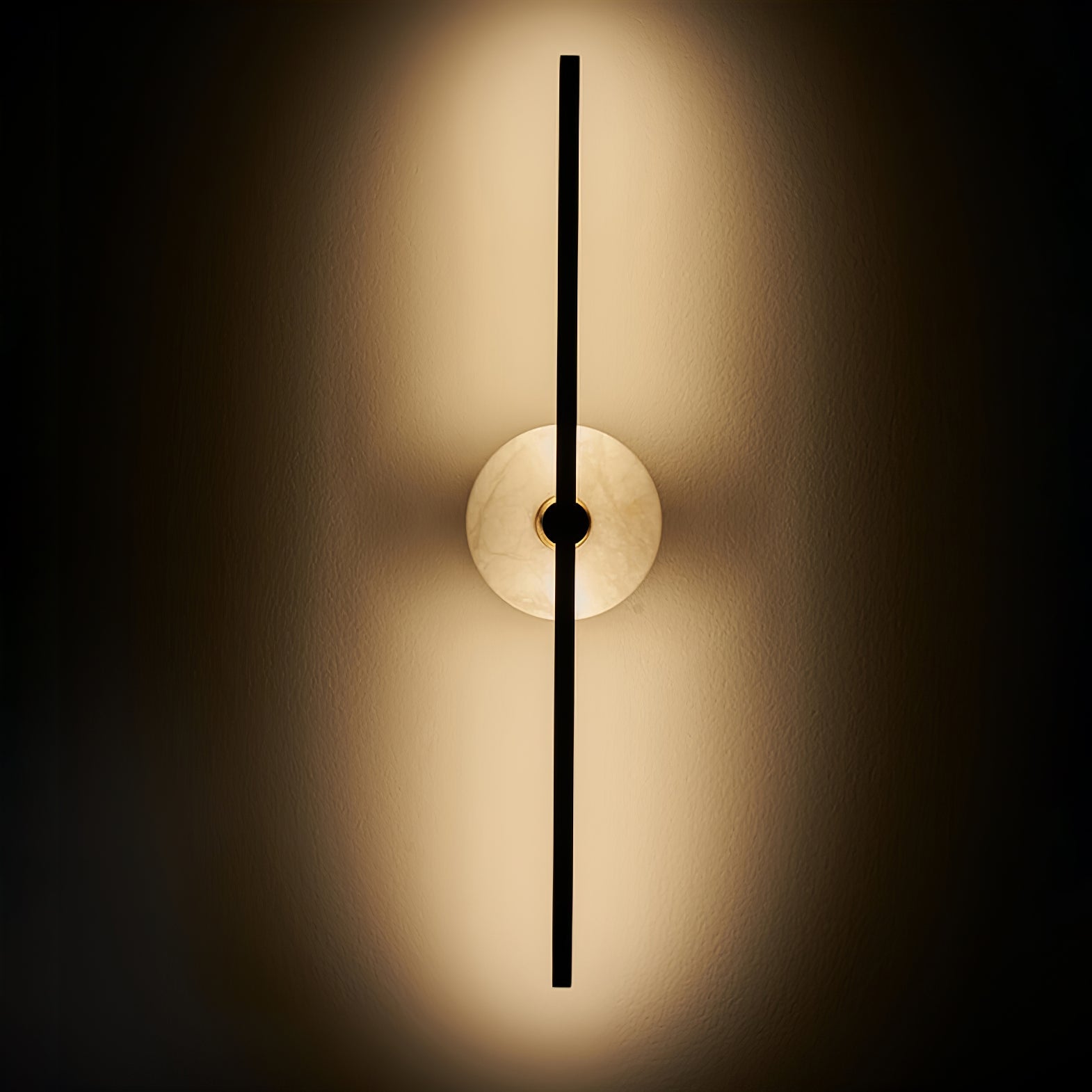 Elmarir Linear Alabaster Wall Light