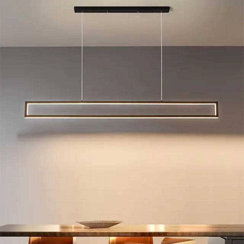 Arisha Modern Vertical Rectangular Pendant Light