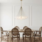Haze Glass Bubble Chandelier