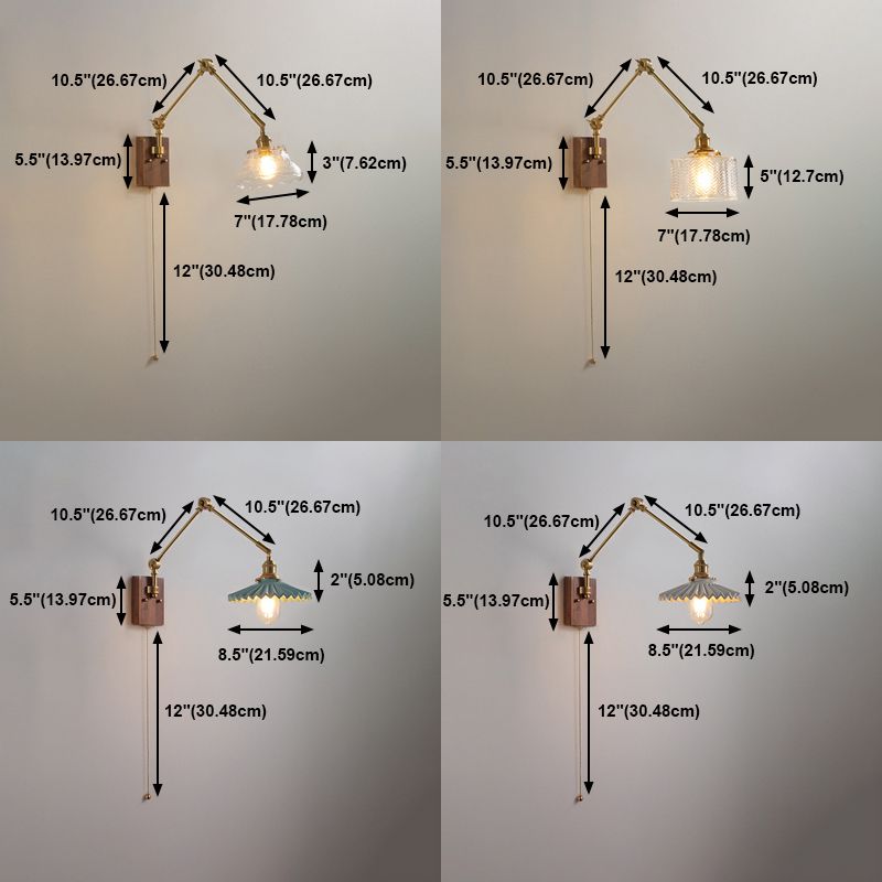 Muto Wall Lamp Modern, Folding Adjustable , Study Room