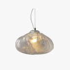 Avi Minimalist Spherical /Glass Pendant Light, 3 Color