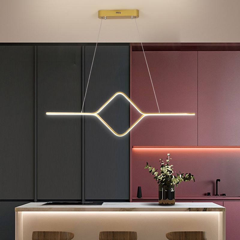 Arisha Modern Linear Square Pendant Light