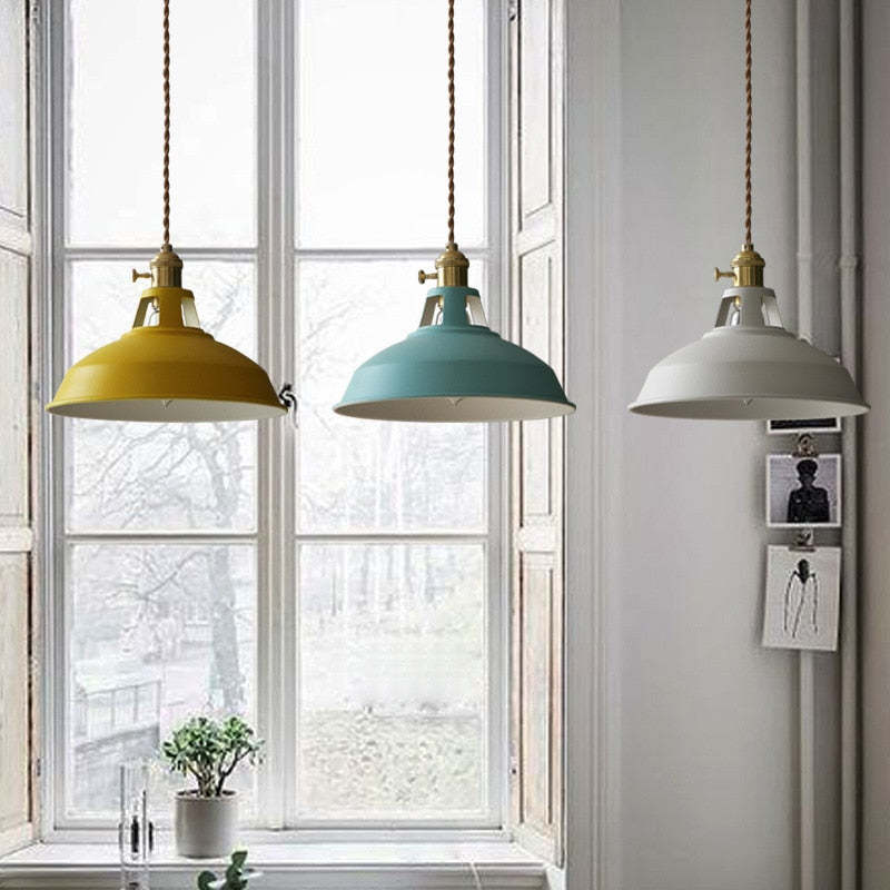 Valentina Modern Pendant Light, Vintage Rustic Industrial Style