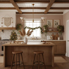 Tallow Modern 2 Light Linear Chandelier  Dining Room