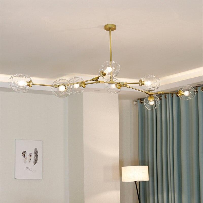 Valentina Nordic Modern Glass Pendant Light Bubble - image 3