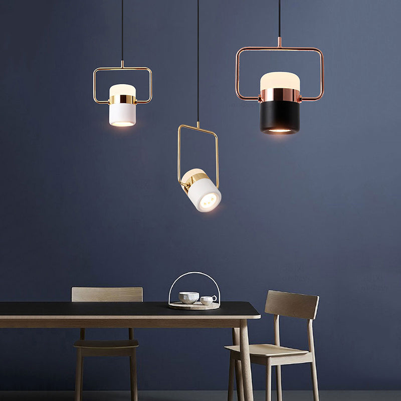 Arisha Modern Industrial Scandinavian Glass Pendant Light