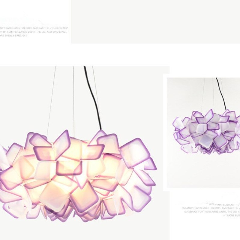 Arisha Modern Decorative Flower Acrylic Pendant Light