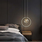 Nordic Glass Bubbles LED Modern Pendant Light For Dining Room