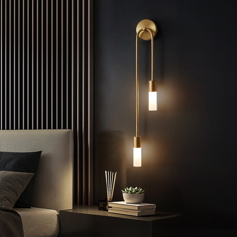 Arisha Modern Stick Wall Sconce for Bedeside - Letslighting