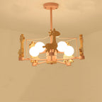 Arisha Giraffes LED Flush Mount Ceiling Light