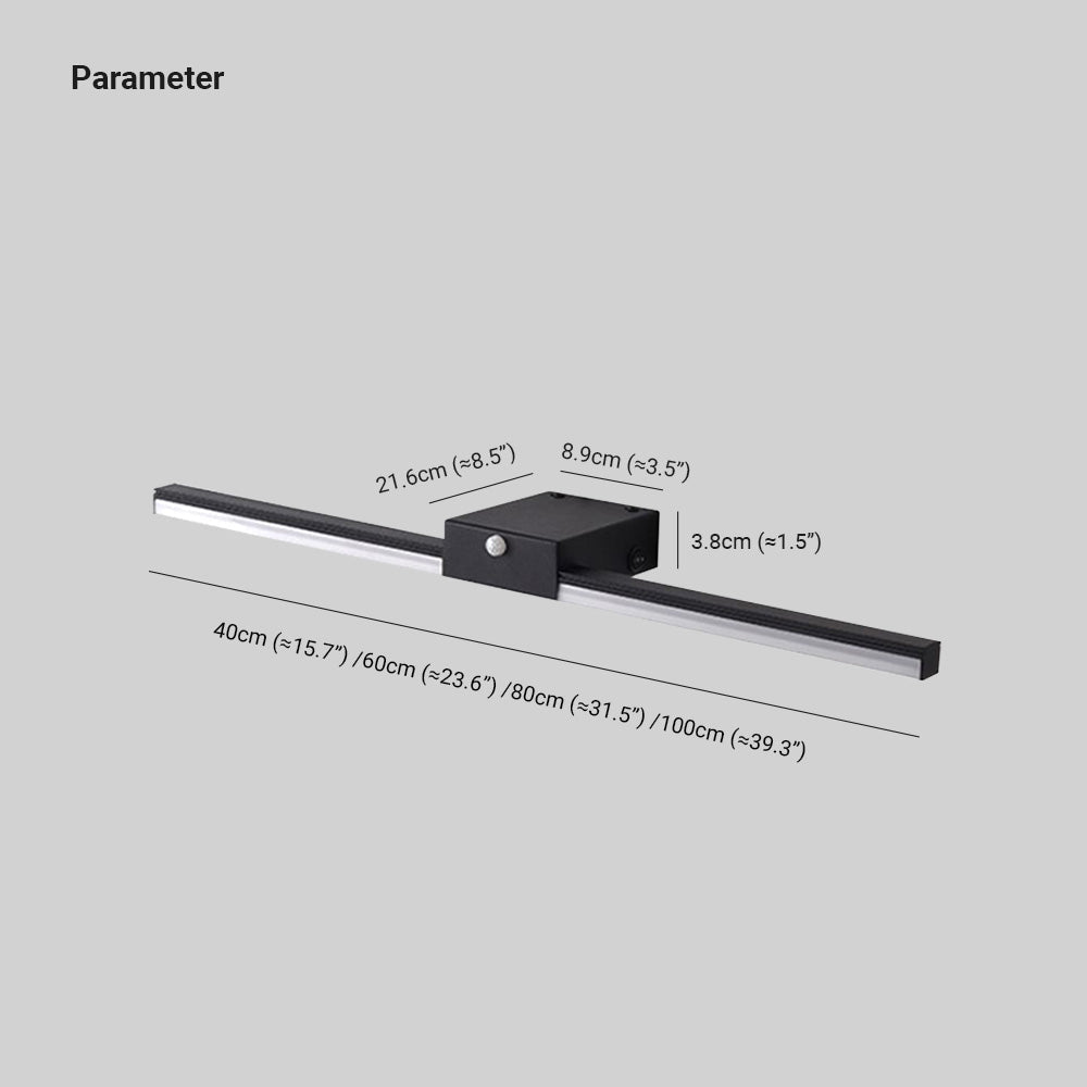 Arisha Minimalist Linear Wall Lamp Bathroom