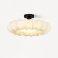 Cloudelle Modern Fabric & Wood Ceiling Light