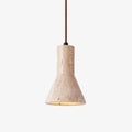 Alchemica Stone Minimalist Travertine Pendant Light
